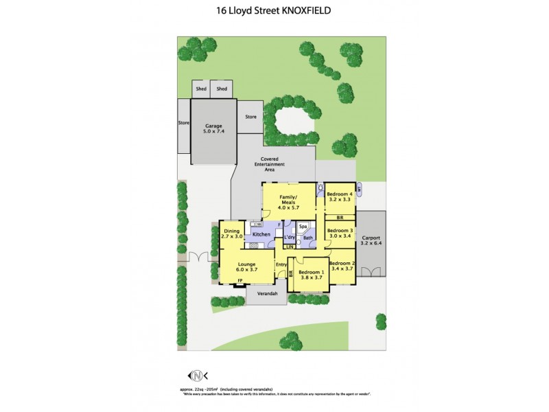 16 Lloyd Street, Knoxfield VIC 3180 Floorplan