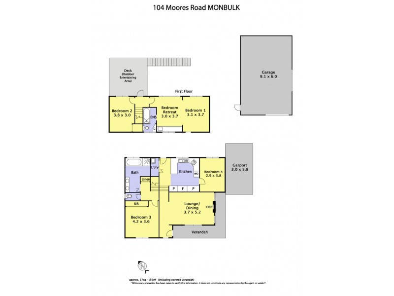 104 Moores Road, Monbulk VIC 3793 Floorplan
