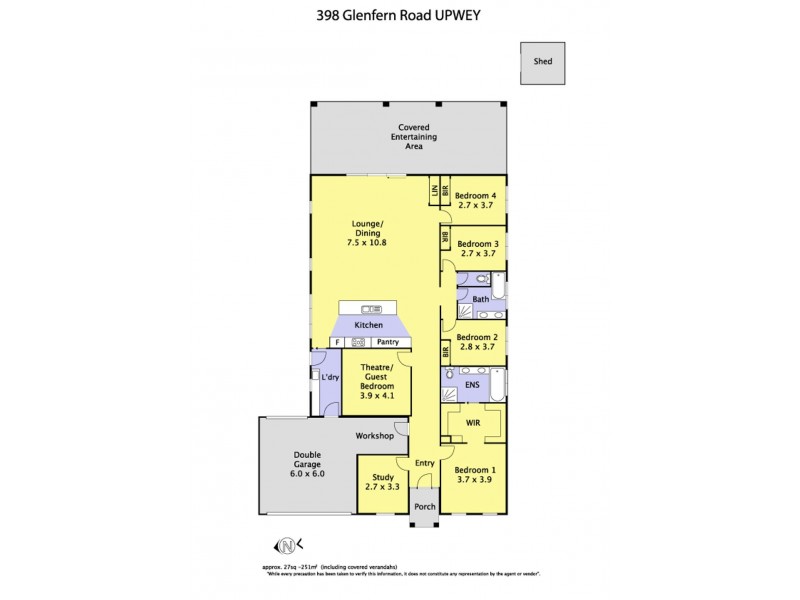 398 Glenfern Road, Upwey VIC 3158 Floorplan