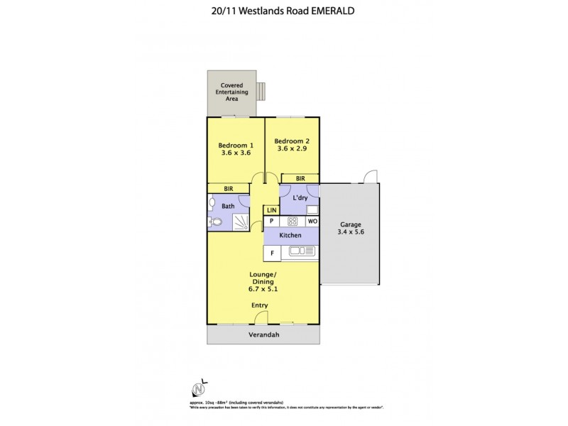 20/11  Westlands Road, Emerald VIC 3782 Floorplan
