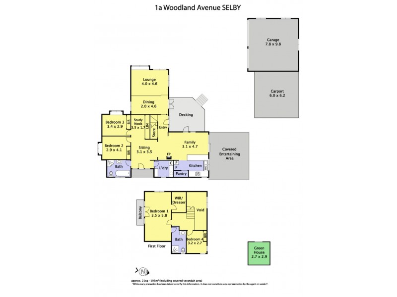 1A Woodland Grove, Selby VIC 3159 Floorplan