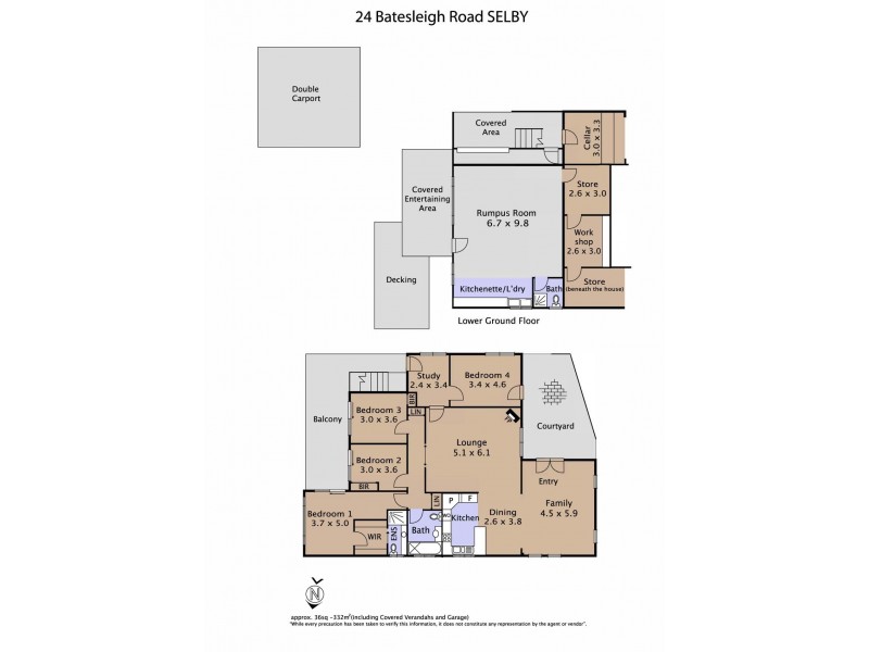 24 Batesleigh Road, Selby VIC 3159 Floorplan