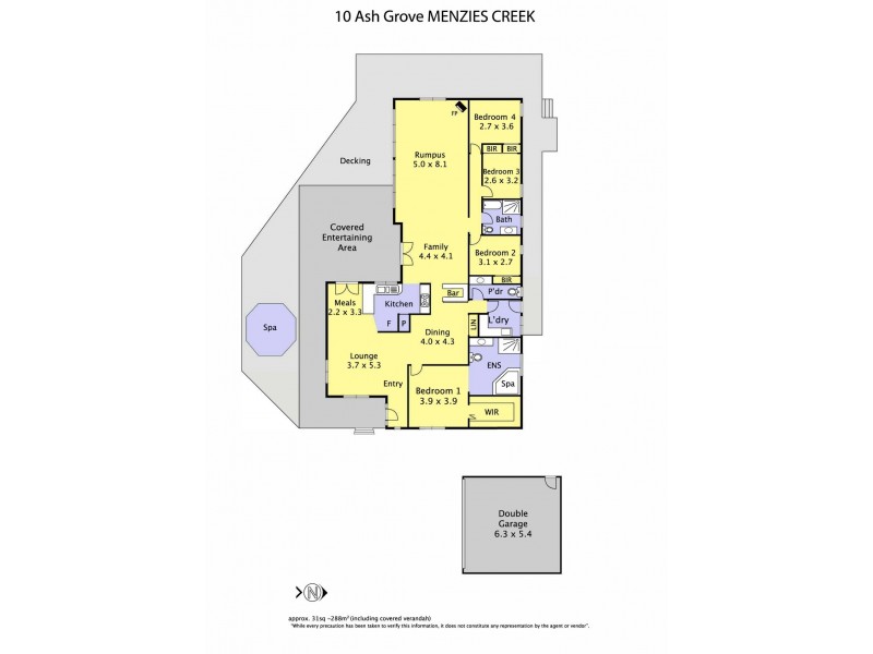 10 Ash Grove, Menzies Creek VIC 3159 Floorplan