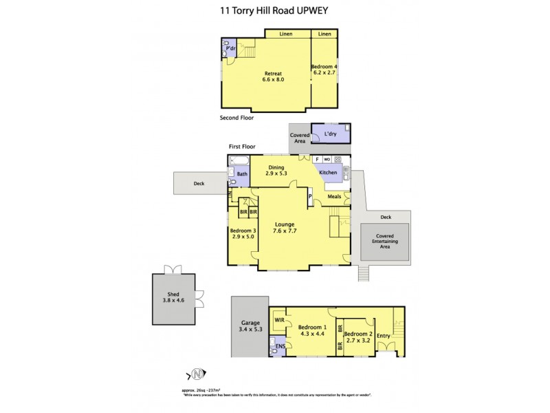 11 Torry Hill Road, Upwey VIC 3158 Floorplan