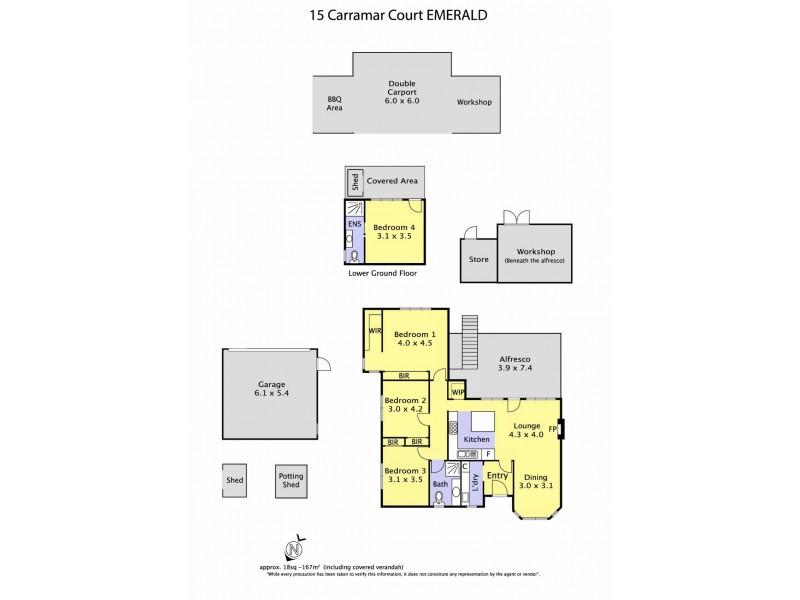 15 Carramar Court, Emerald VIC 3782 Floorplan