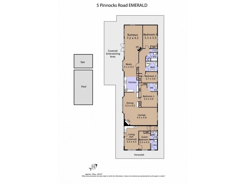5 Pinnocks Road, Emerald VIC 3782 Floorplan
