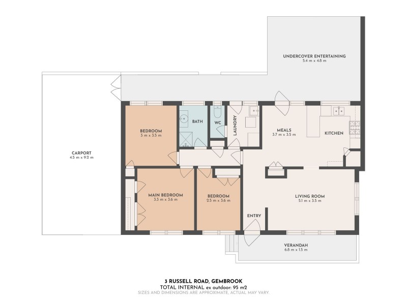3 Russell Road, Gembrook VIC 3783 Floorplan