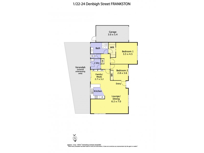 1/22-24 Denbigh Street, Frankston VIC 3199 Floorplan