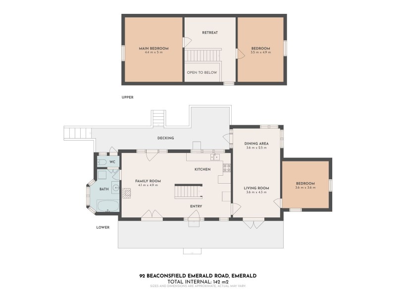 92 Beaconsfield-Emerald Road, Emerald VIC 3782 Floorplan