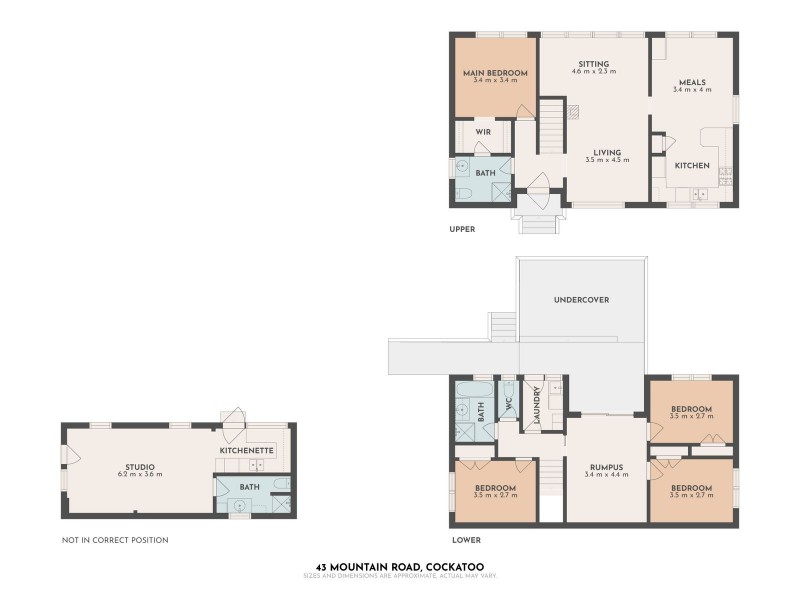 43 Mountain Road, Cockatoo VIC 3781 Floorplan