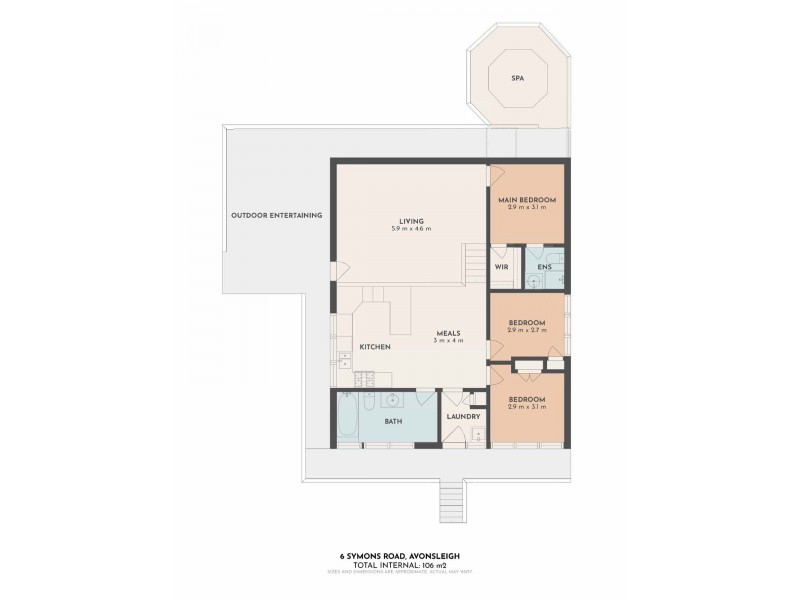 6 Symons Road, Avonsleigh VIC 3782 Floorplan