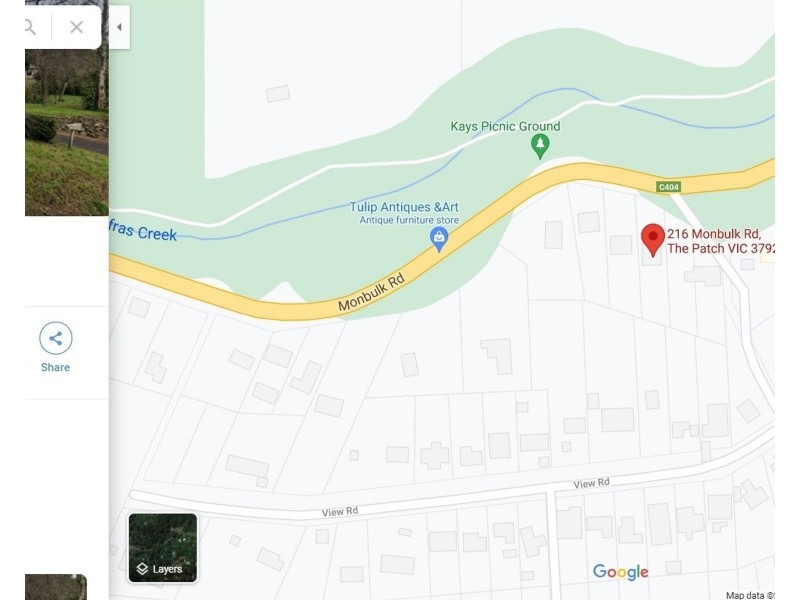 216 Monbulk Road, The Patch VIC 3792