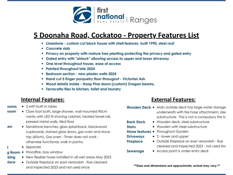 5 Doonaha Road, Cockatoo VIC 3781