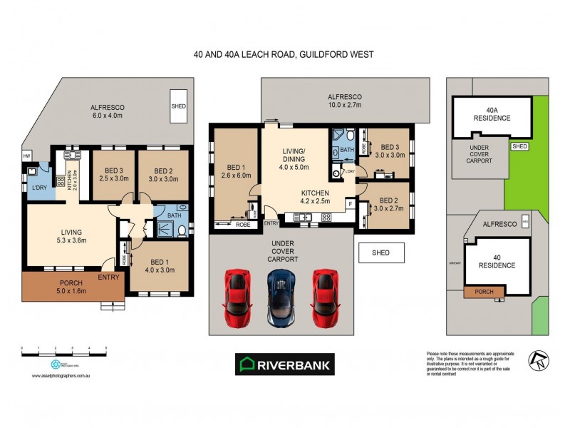 40 & 40a Leach Road, Guildford NSW 2161 Floorplan