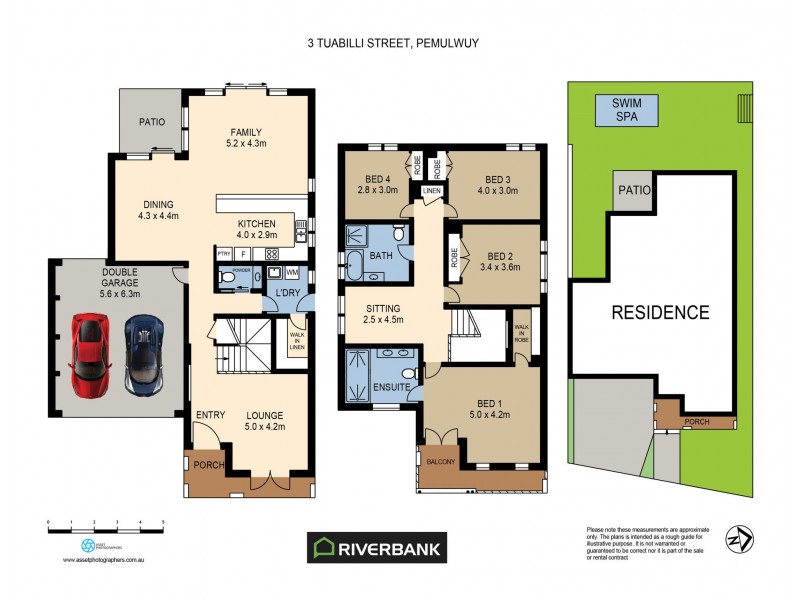 3 Tuabilli St, Pemulwuy NSW 2145 Floorplan