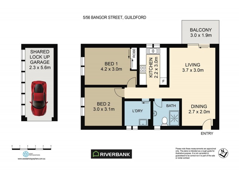 5/56 Bangor St, Guildford NSW 2161 Floorplan
