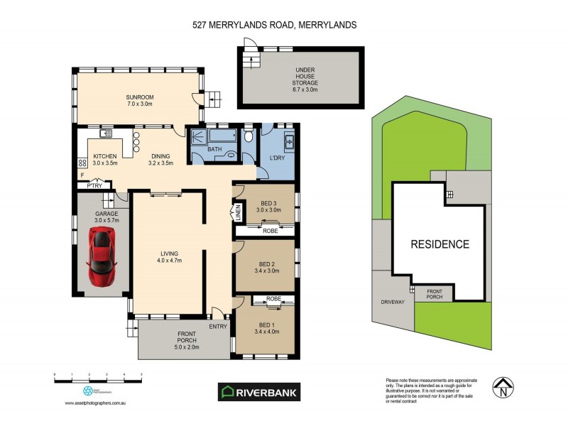 527 Merrylands Road, Merrylands NSW 2160 Floorplan