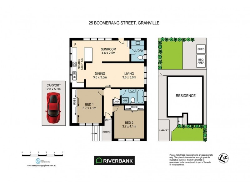 25 Boomerang St, Granville NSW 2142 Floorplan