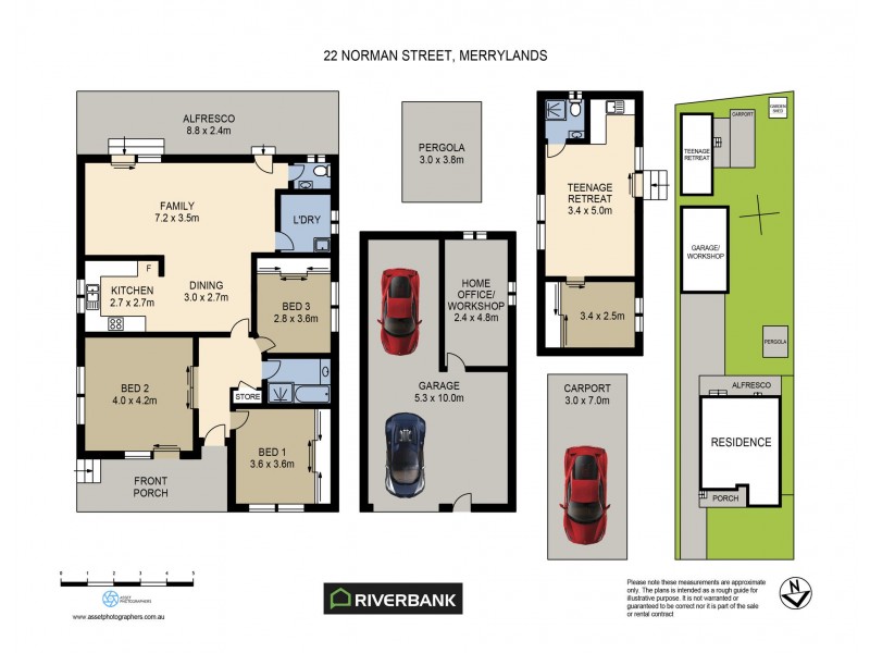 22 Norman Street, Merrylands NSW 2160 Floorplan
