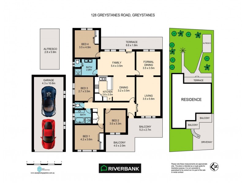 128 Greystanes Road, Greystanes NSW 2145 Floorplan