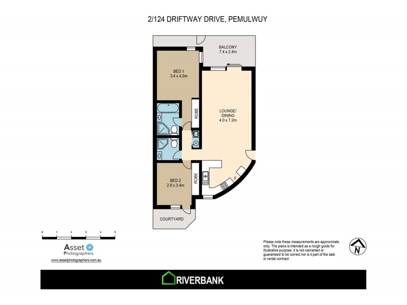 2/124 Driftway Dr, Pemulwuy NSW 2145 Floorplan