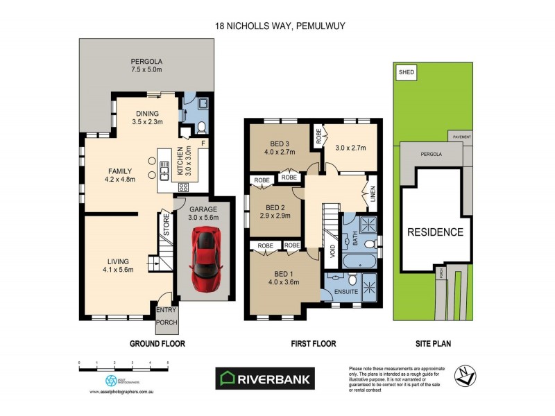 18 Nicholls Way, Pemulwuy NSW 2145 Floorplan