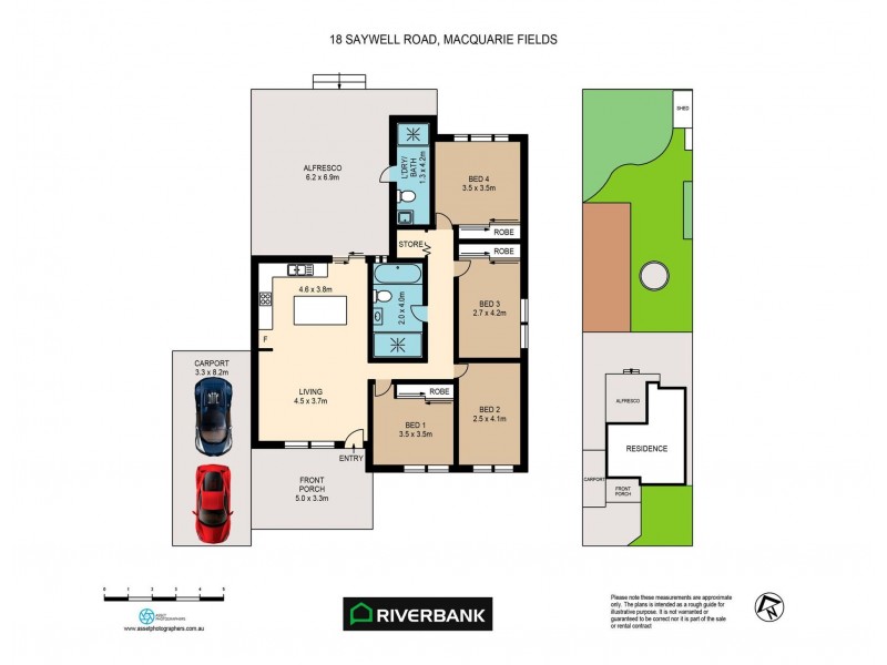 18 Saywell Road, Macquarie Fields NSW 2564 Floorplan