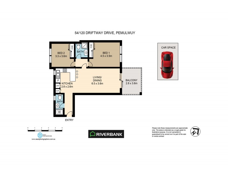 54/120 Driftway Drive, Pemulwuy NSW 2145 Floorplan