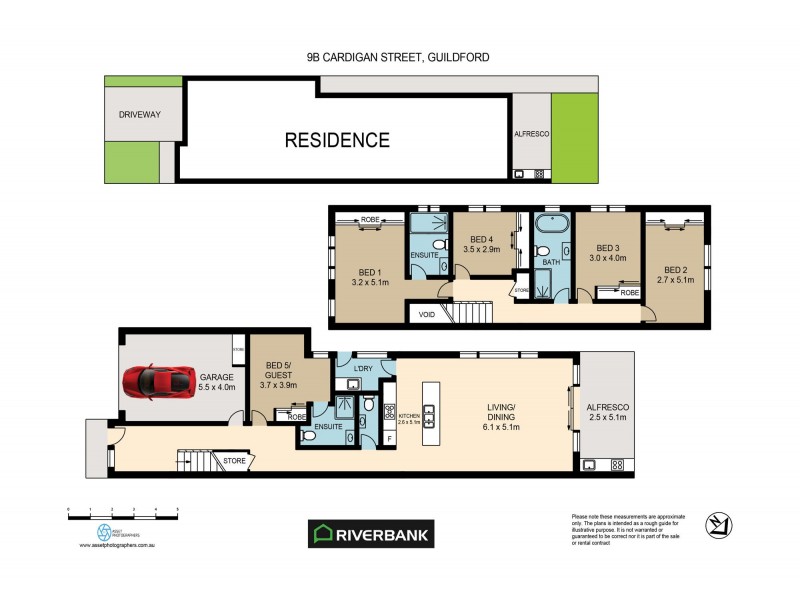 9B Cardigan St, Guildford NSW 2161 Floorplan