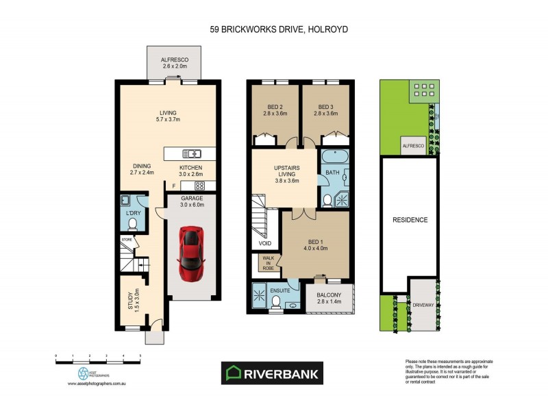 59 Brickworks Drive, Merrylands NSW 2160 Floorplan