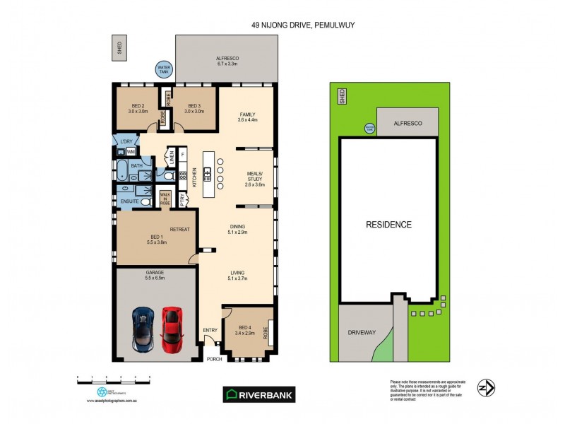 49 Nijong Drive, Pemulwuy NSW 2145 Floorplan