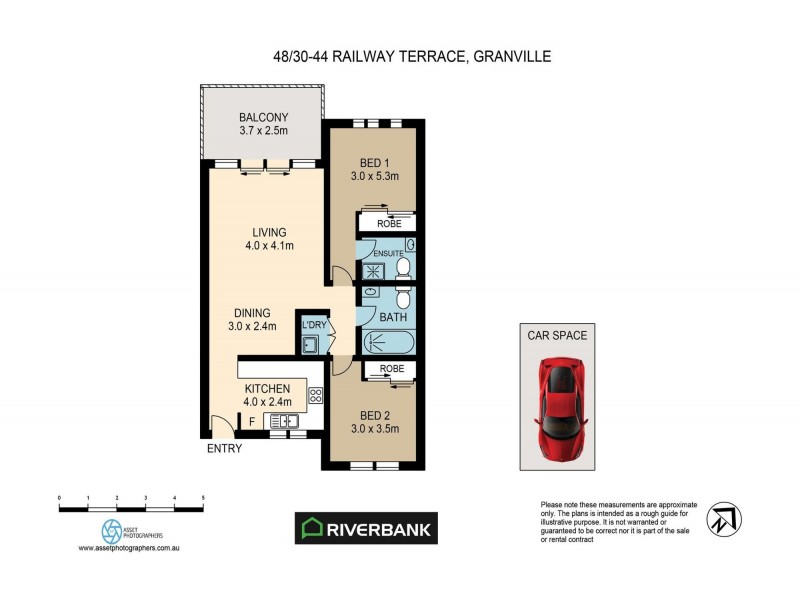 48/30-44 Railway Terrace, Merrylands NSW 2160 Floorplan