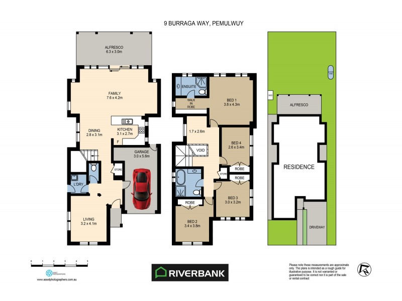 9 Burraga Way, Pemulwuy NSW 2145 Floorplan