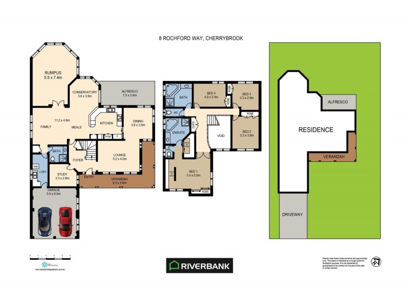 8 Rochford Way, Cherrybrook NSW 2126 Floorplan