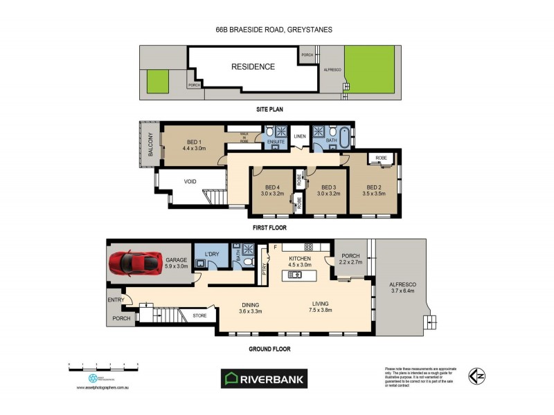 66B Braeside Road, Greystanes NSW 2145 Floorplan