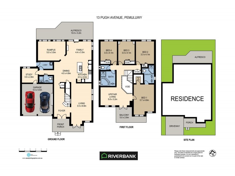 13 Pugh Avenue, Pemulwuy NSW 2145 Floorplan