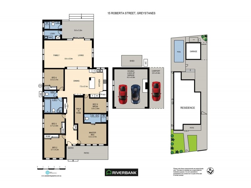 15 Roberta Street, Greystanes NSW 2145 Floorplan