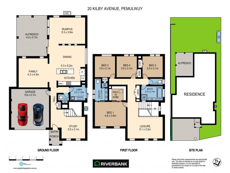 20 Kilby Avenue, Pemulwuy NSW 2145 Floorplan
