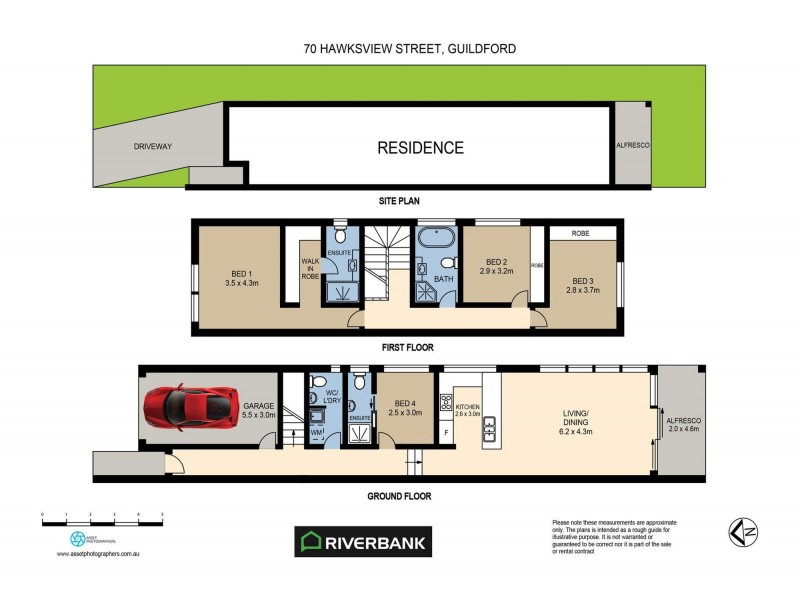 70 Hawksview Street, Guildford NSW 2161 Floorplan