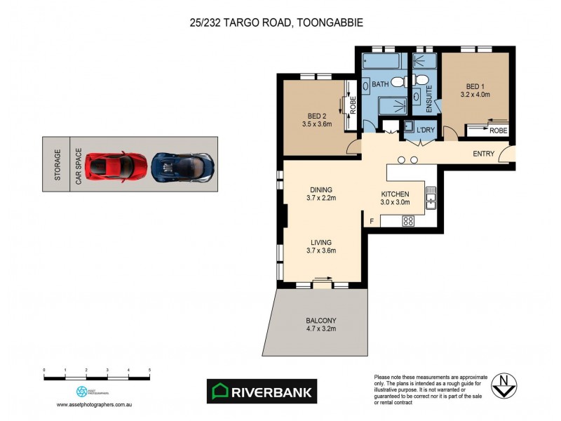 25/232 Targo Road, Toongabbie NSW 2146 Floorplan