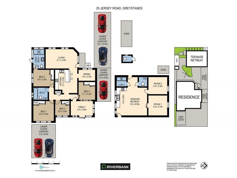 25 Jersey Rd, Greystanes NSW 2145 Floorplan