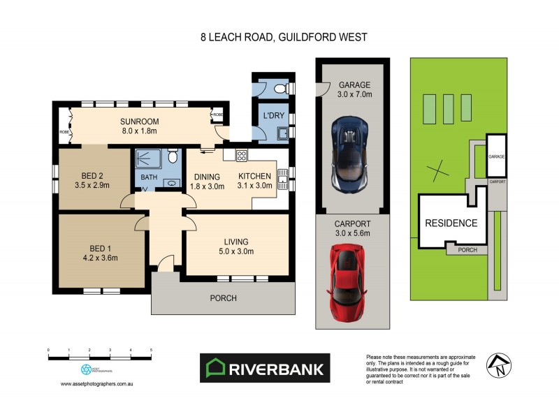 8 Leach Road, Guildford NSW 2161 Floorplan
