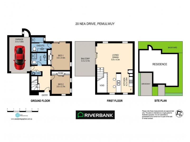 20 Nea Drive, Pemulwuy NSW 2145 Floorplan