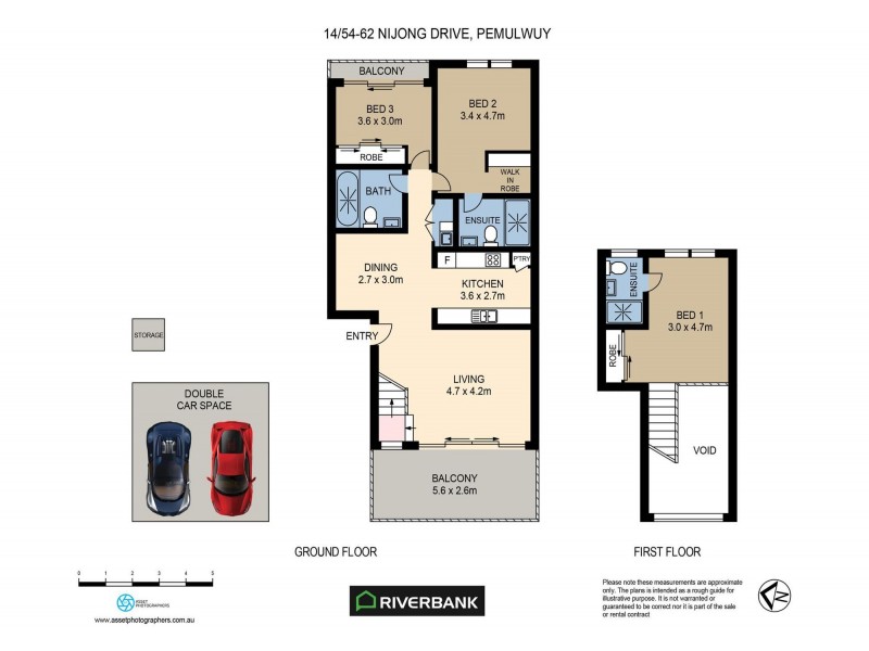14/54-62 Nijong Drive, Pemulwuy NSW 2145 Floorplan