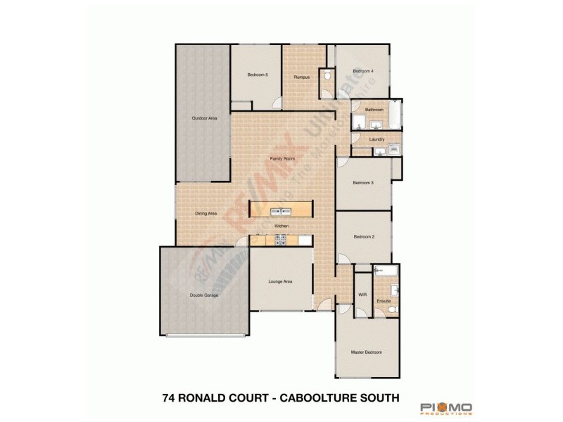 74 Ronald Court, Caboolture South QLD 4510 Floorplan