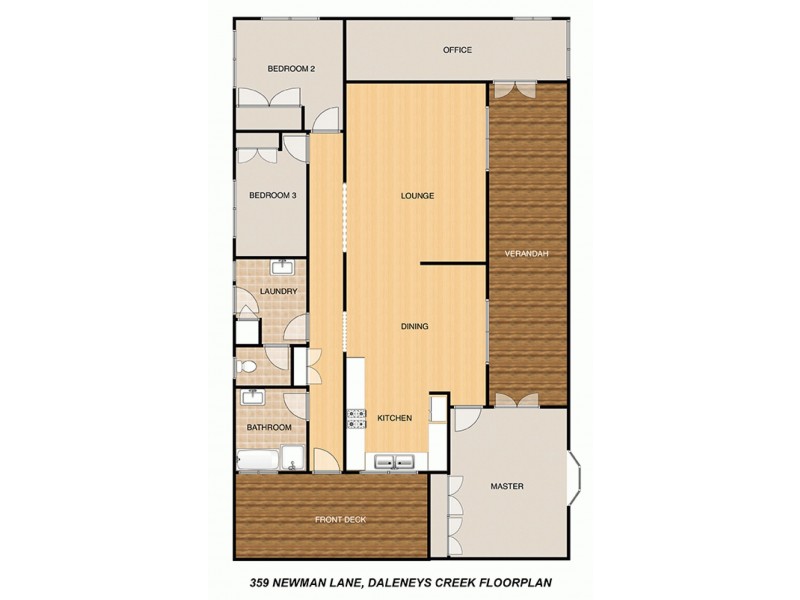 539 Newman Lane, Delaneys Creek QLD 4514 Floorplan
