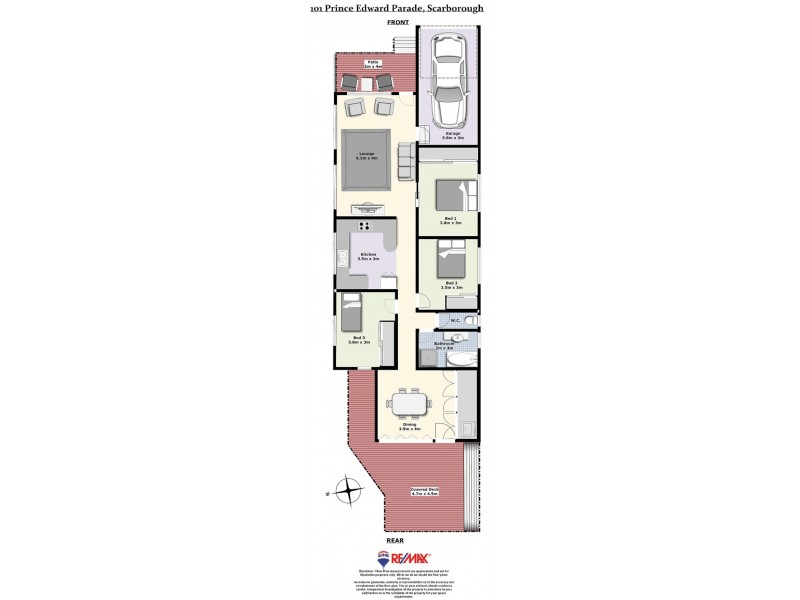 101 Prince Edward Parade, Scarborough QLD 4020 Floorplan