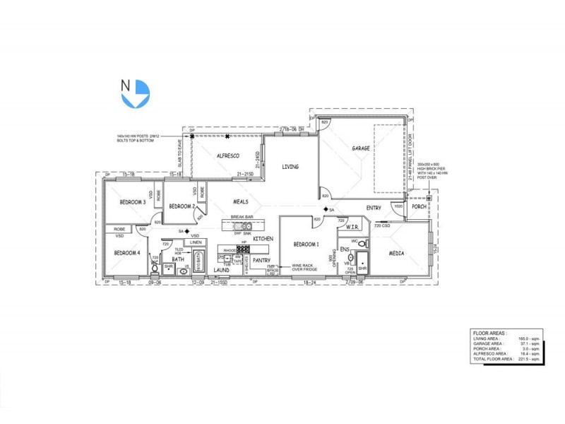 1 Grainger Circuit, Burpengary QLD 4505 Floorplan