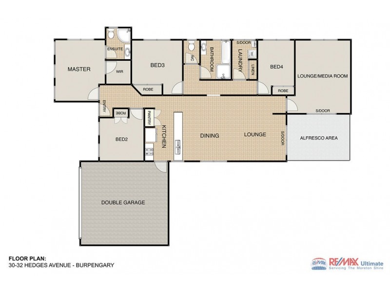 30-32 Hedges Avenue, Burpengary QLD 4505 Floorplan