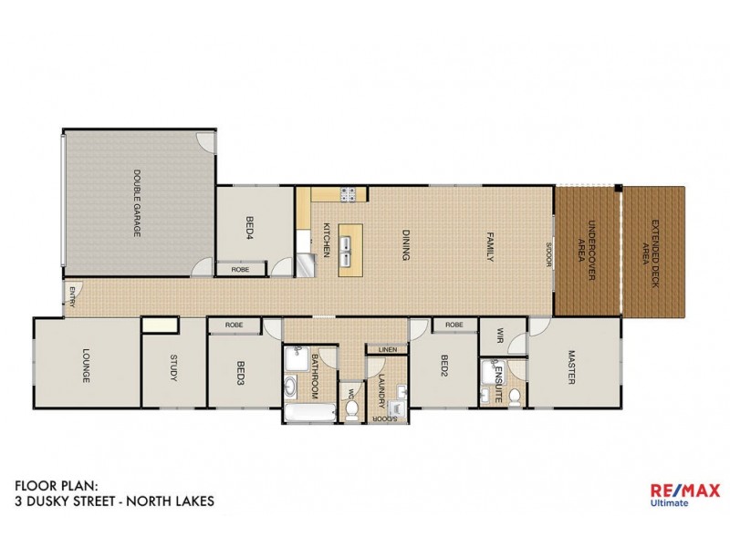 3 Dusky Street, North Lakes QLD 4509 Floorplan